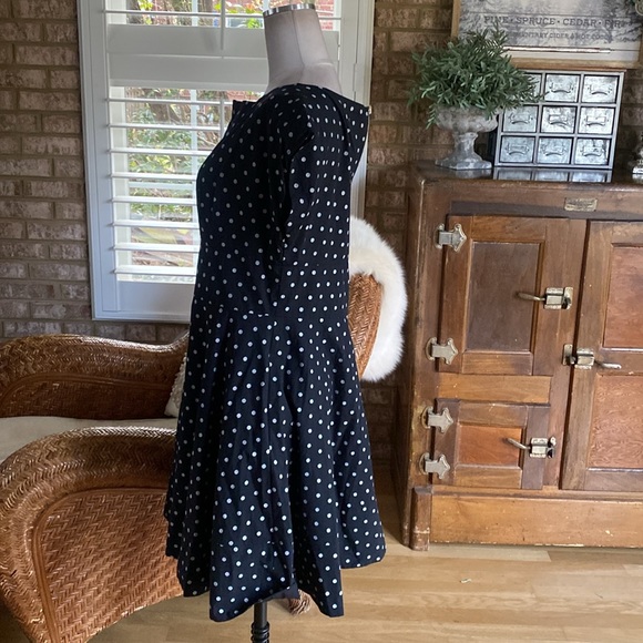 KATE SPADE New York DOT COTTON FIORELLA DRESS 12 NEW - Picture 5 of 11